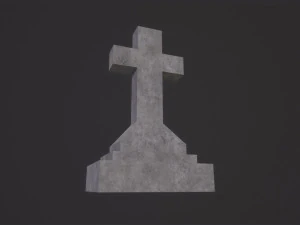 Gravestone 3D Model
