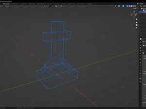 Gravestone 3D Model