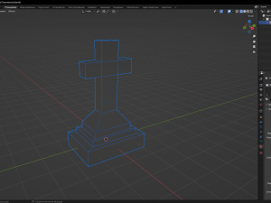Gravestone 3D-Modell