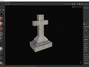 Gravestone 3D-Modell