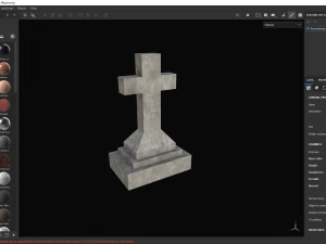Gravestone 3D Model
