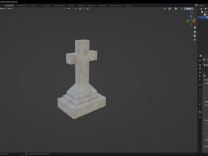 Gravestone 3D-Modell