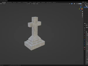 Gravestone 3D Model