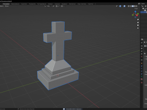 Gravestone 3D-Modell