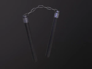 Nunchaku Modello 3D
