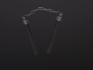 Nunchaku 3D Model