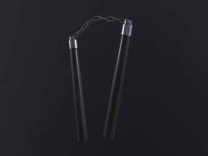 Nunchaku 3D Model