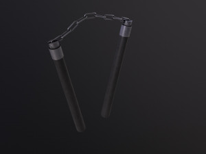 Nunchaku 3D Model