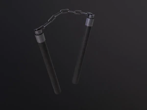 Nunchaku 3D Model