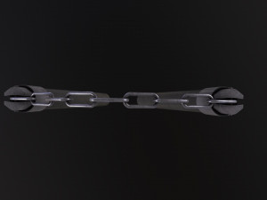Nunchaku 3D Model