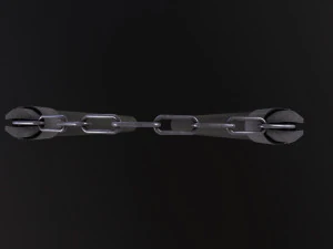Nunchaku 3D Model