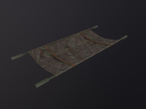 Military Stretcher 3D Model
