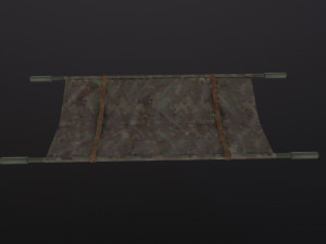Military Stretcher Modello 3D
