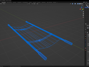 Military Stretcher Modello 3D