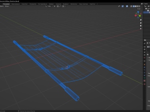 Military Stretcher Modello 3D