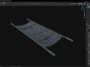 Military Stretcher Modello 3D