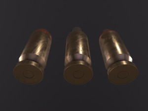 Bullets 9mm 3Dモデル