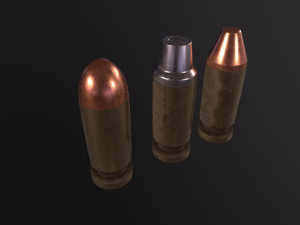 Bullets 9mm 3Dモデル