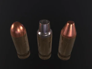 Bullets 9mm 3D Model
