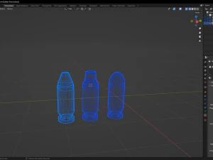 Bullets 9mm 3D Model