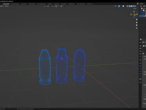 Bullets 9mm 3D Model