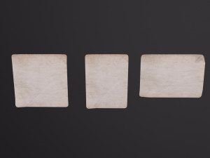 Old Photo WW1 3D Model