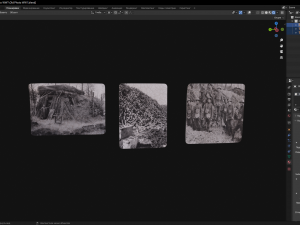 Old Photo WW1 3D Model