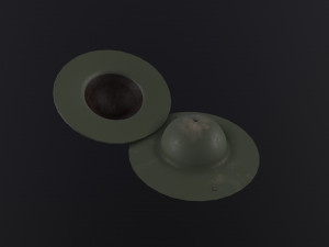 British WW1 Military Helmet 3Dモデル