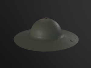 British WW1 Military Helmet 3Dモデル