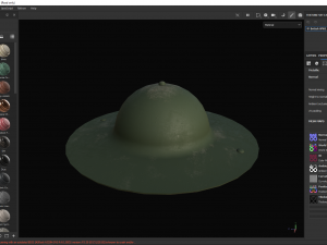 British WW1 Military Helmet 3Dモデル