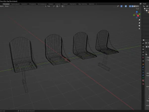 Bus Stop Bench 3D Model