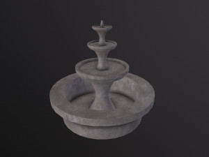 Simple Fountain Model 3D
