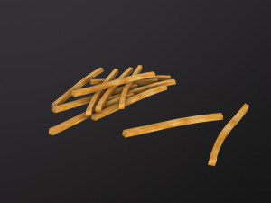 French Fries Modelo 3D
