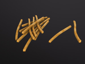 French Fries 3D 모델