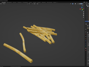 French Fries 3D 모델
