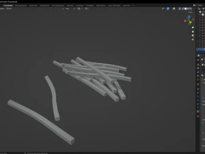 French Fries 3D Model