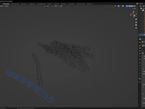 French Fries 3D Model