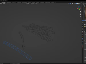French Fries 3D Model
