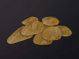 Chips Modèle 3D