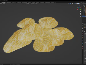 Potato Chips 3D Model