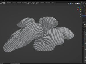 Potato Chips 3D Model