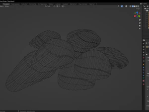 Potato Chips 3D Model