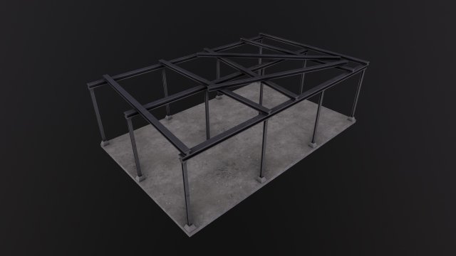 Construction Prop 3D Model .c4d .max .obj .3ds .fbx .stl .blend 