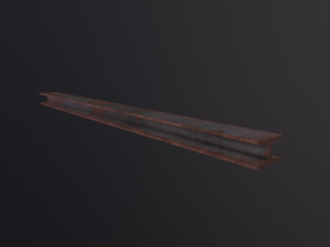 Iron Beam construction 3D Model