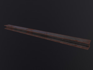 Iron Beam construction 3D मॉडल