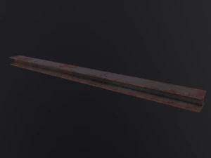 Строительство железной балки 3D Модель