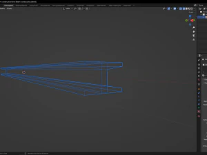 Строительство железной балки 3D Модель