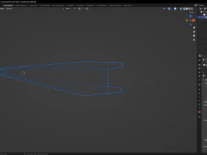 Строительство железной балки 3D Модель