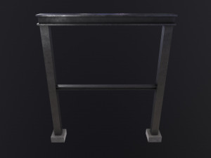 Construction steel beam 3D Model