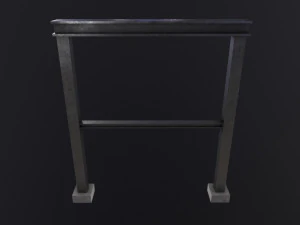 Construction steel beam 3D Model